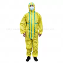 Personal protective equipment non-woven disposable isolation gown knitted Cuffs FFC3-2001