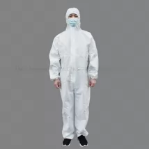 Personal protective equipment non-woven disposable isolation gown knitted Cuffs FC5-1001