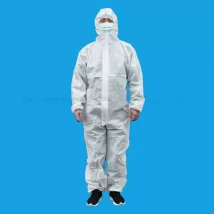 Personal protective equipment non-woven disposable isolation gown knitted Cuffs FD6-2001