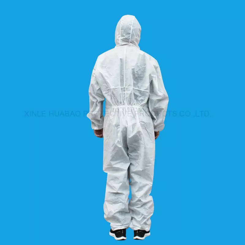 Personal protective equipment non-woven disposable isolation gown knitted Cuffs FD6-2001