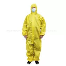 Personal protective equipment non-woven disposable isolation gown knitted Cuffs FD6-2002