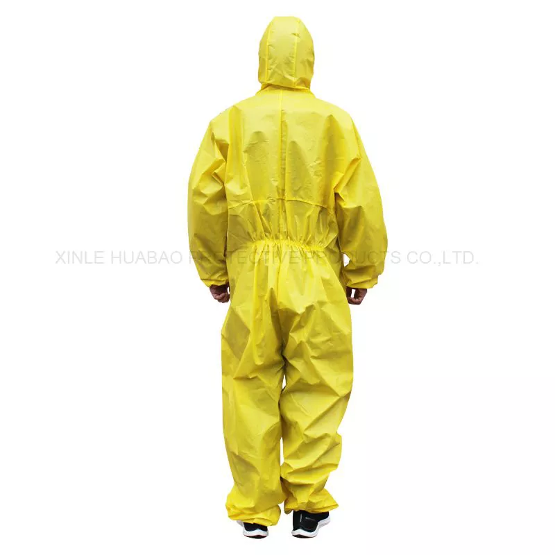 Personal protective equipment non-woven disposable isolation gown knitted Cuffs FD6-2002