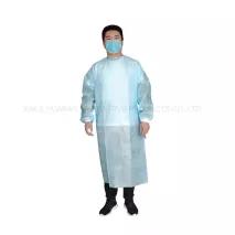 Personal protective equipment non-woven disposable isolation gown knitted Cuffs GA-2020