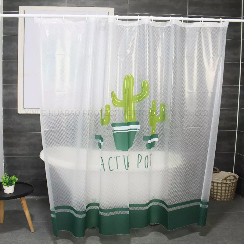 The Latest Underwater World design high grade the best price waterproof  bathroom shower curtains with 12 C hooks 2D