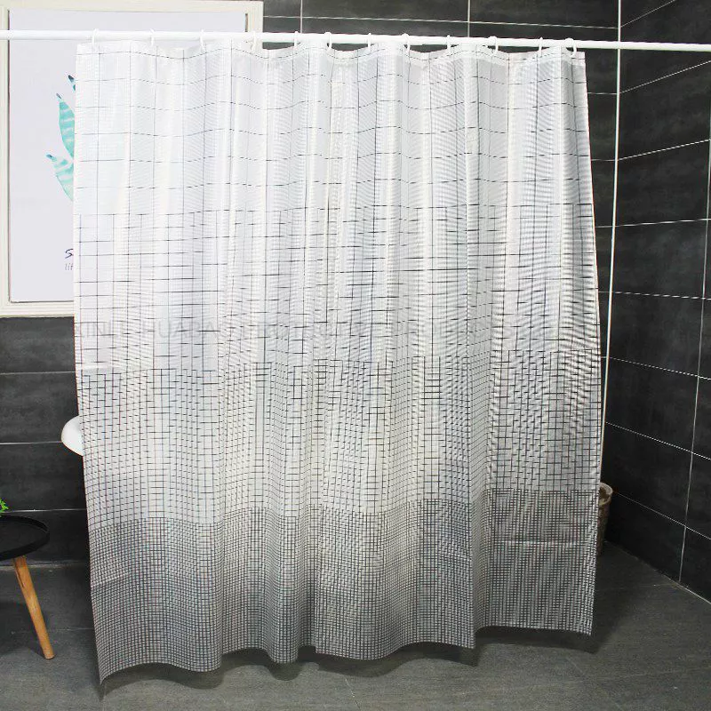 The Latest Underwater World design high grade the best price waterproof  bathroom shower curtains with 12 C hooks 2D+BHx-1393