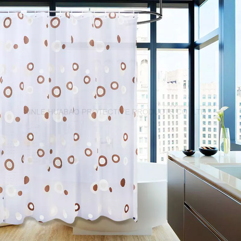 The Latest Underwater World design high grade the best price waterproof  bathroom shower curtains with 12 C hooks BH-879