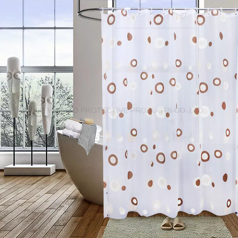 The Latest Underwater World design high grade the best price waterproof  bathroom shower curtains with 12 C hooks BH-879