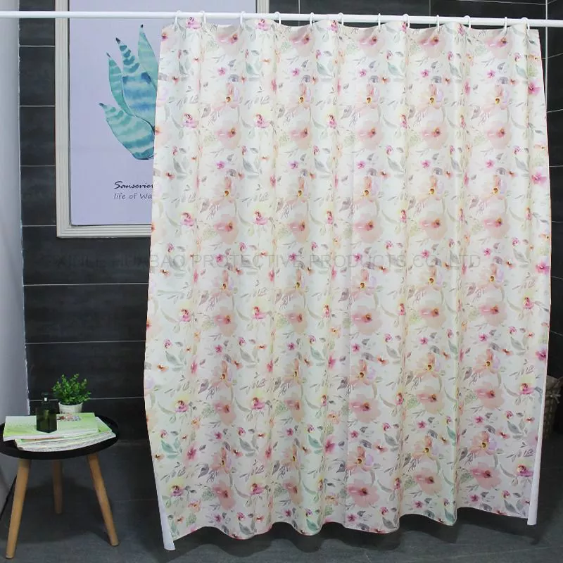 The Latest Underwater World design high grade the best price waterproof  bathroom shower curtains with 12 C hooks BH-1739