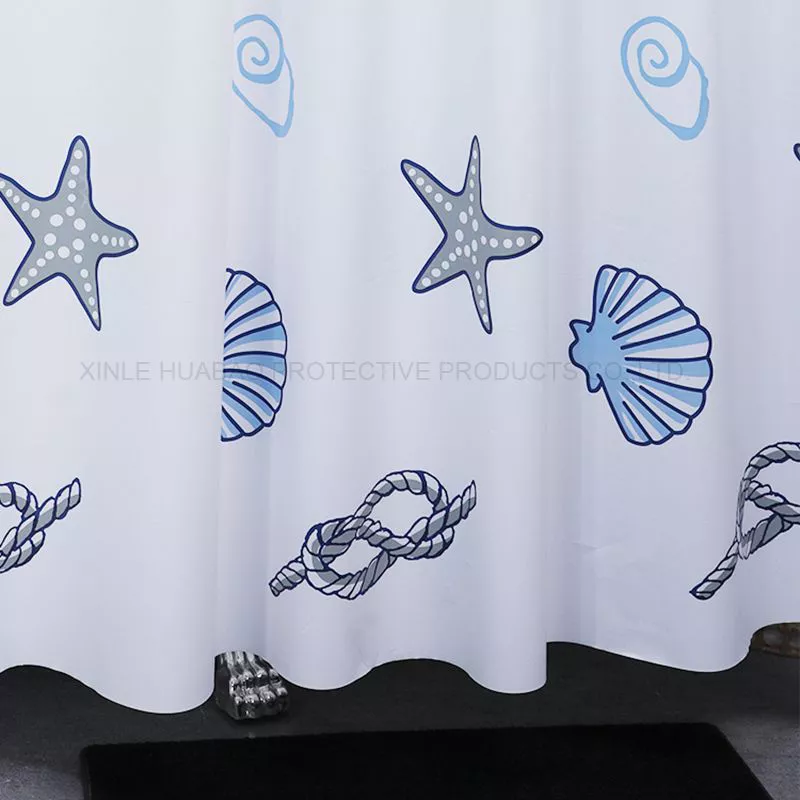 The Latest Underwater World design high grade the best price waterproof  bathroom shower curtains with 12 C hooks BHx-329