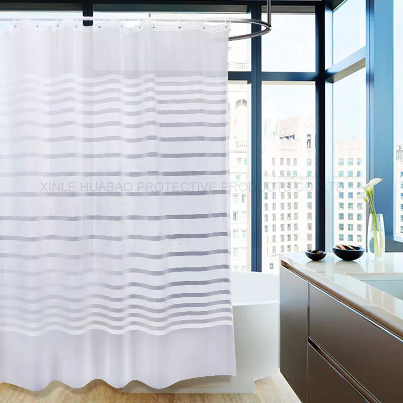 The Latest Underwater World design high grade the best price waterproof  bathroom shower curtains with 12 C hooks BHx-362