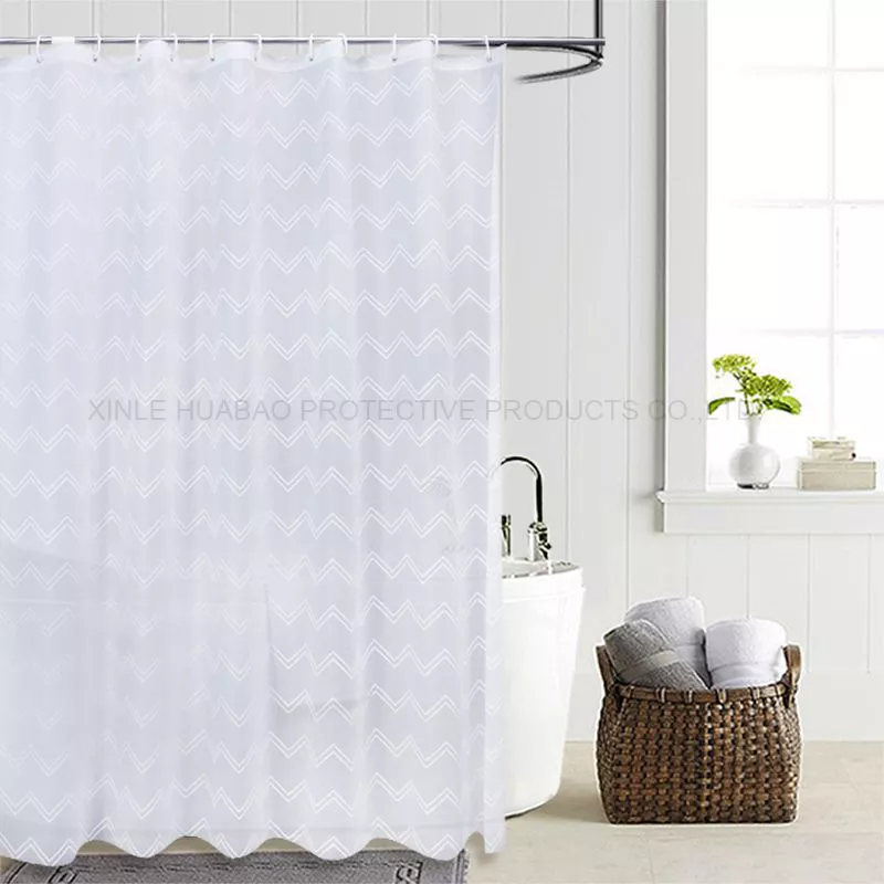 The Latest Underwater World design high grade the best price waterproof  bathroom shower curtains with 12 C hooks BHx-1297