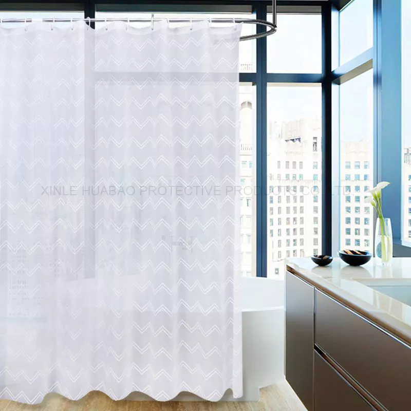 The Latest Underwater World design high grade the best price waterproof  bathroom shower curtains with 12 C hooks BHx-1297