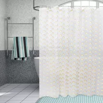 The Latest Underwater World design high grade the best price waterproof  bathroom shower curtains with 12 C hooks BHx-1648