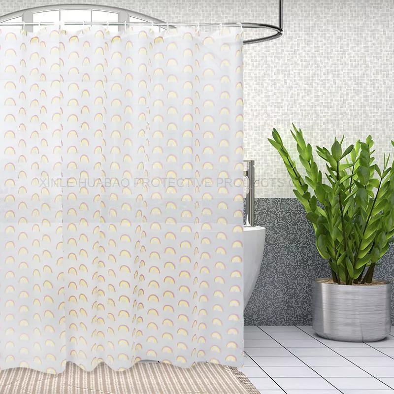 The Latest Underwater World design high grade the best price waterproof  bathroom shower curtains with 12 C hooks BHx-1648