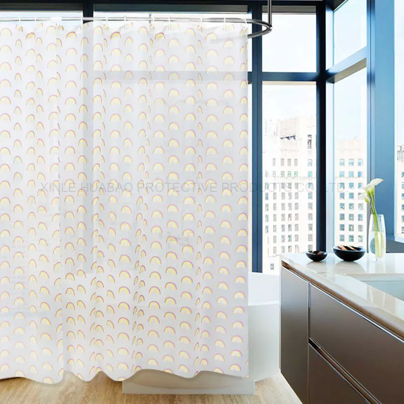 The Latest Underwater World design high grade the best price waterproof  bathroom shower curtains with 12 C hooks BHx-1648