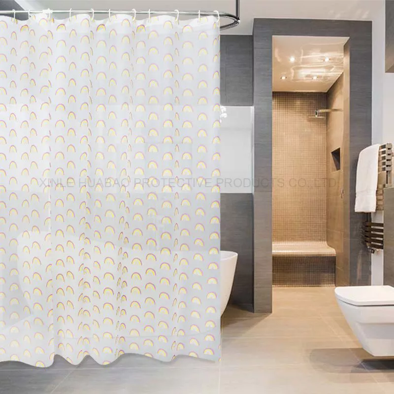 The Latest Underwater World design high grade the best price waterproof  bathroom shower curtains with 12 C hooks BHx-1648