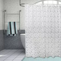 The Latest Underwater World design high grade the best price waterproof  bathroom shower curtains with 12 C hooks BHx-1664--3