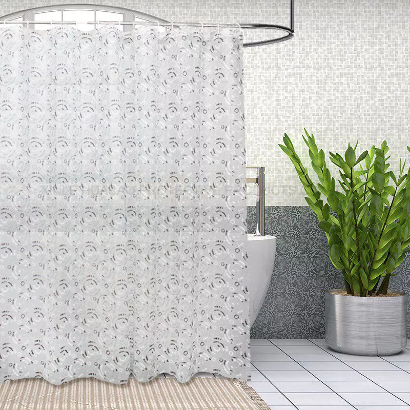 The Latest Underwater World design high grade the best price waterproof  bathroom shower curtains with 12 C hooks BHx-1664--3