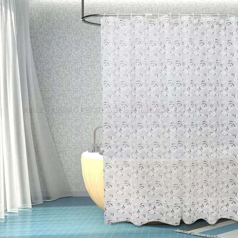 The Latest Underwater World design high grade the best price waterproof  bathroom shower curtains with 12 C hooks BHx-1664--3