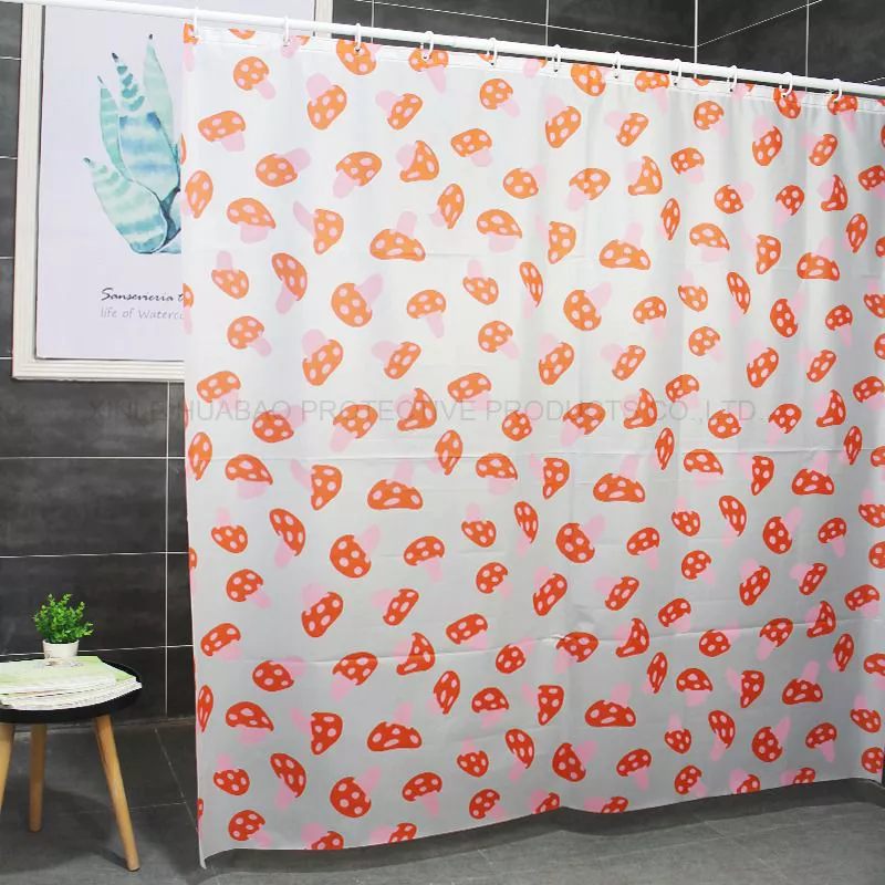 The Latest Underwater World design high grade the best price waterproof  bathroom shower curtains with 12 C hooks BHx-1781-1