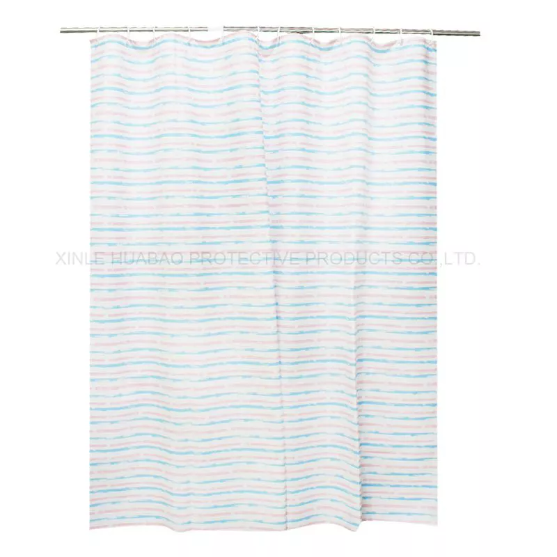 The Latest Underwater World design high grade the best price waterproof  bathroom shower curtains with 12 C hooks Hx-1670--1