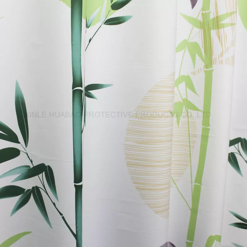 The Latest Underwater World design high grade the best price waterproof  bathroom shower curtains with 12 C hooks Hx-1713--2