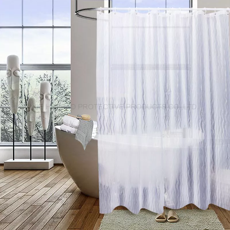 The Latest Underwater World design high grade the best price waterproof  bathroom shower curtains with 12 C hooks WB25