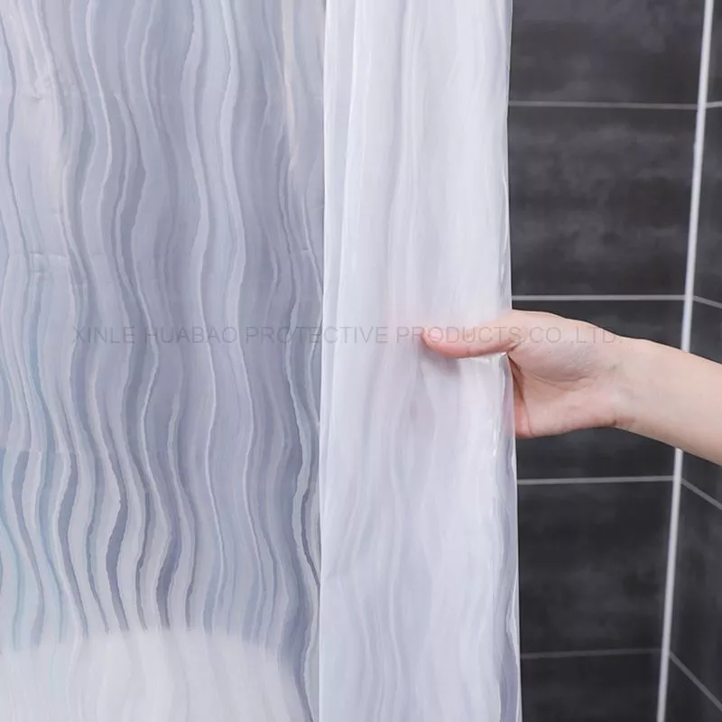 The Latest Underwater World design high grade the best price waterproof  bathroom shower curtains with 12 C hooks WB25