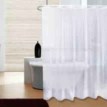 The Latest Underwater World design high grade the best price waterproof  bathroom shower curtains with 12 C hooks WB33