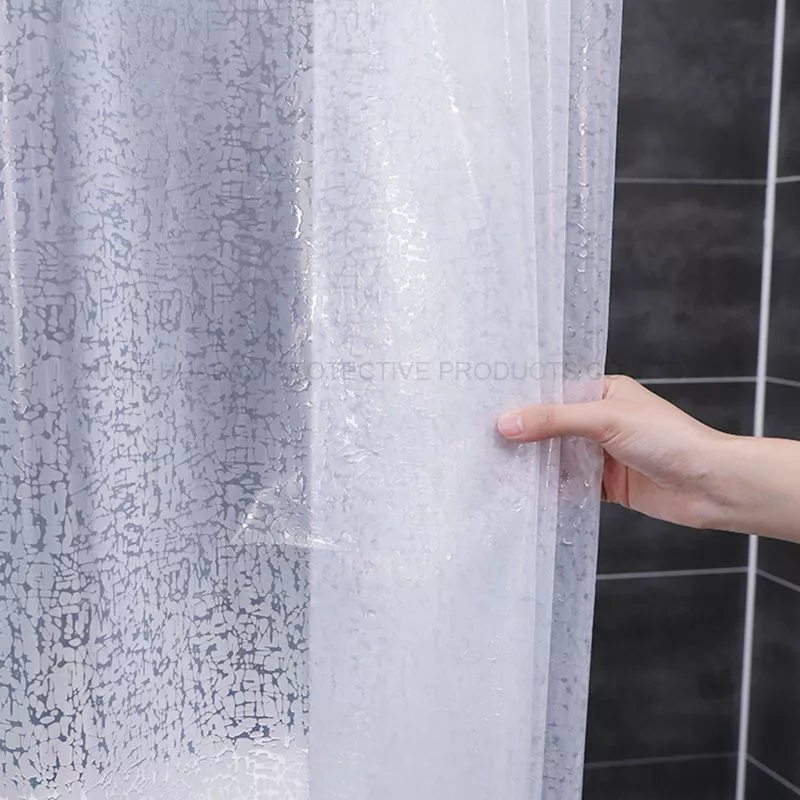 The Latest Underwater World design high grade the best price waterproof  bathroom shower curtains with 12 C hooks WB33