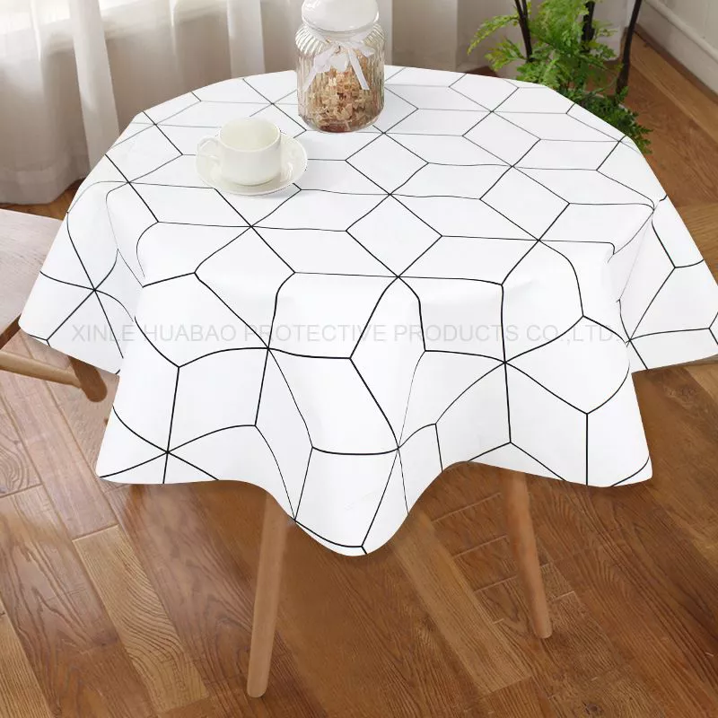 2022 Hot Sell Waterproof Tablecloth Merry Christmas Table Cloth Waterproof tablecloth for Home Party Hotel H--1193