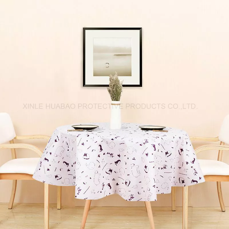 2022 Hot Sell Waterproof Tablecloth Merry Christmas Table Cloth Waterproof tablecloth for Home Party Hotel Hx-1088