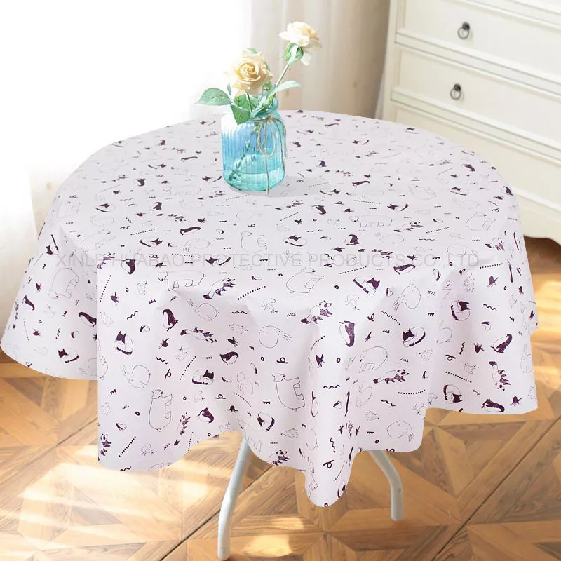 2022 Hot Sell Waterproof Tablecloth Merry Christmas Table Cloth Waterproof tablecloth for Home Party Hotel Hx-1088