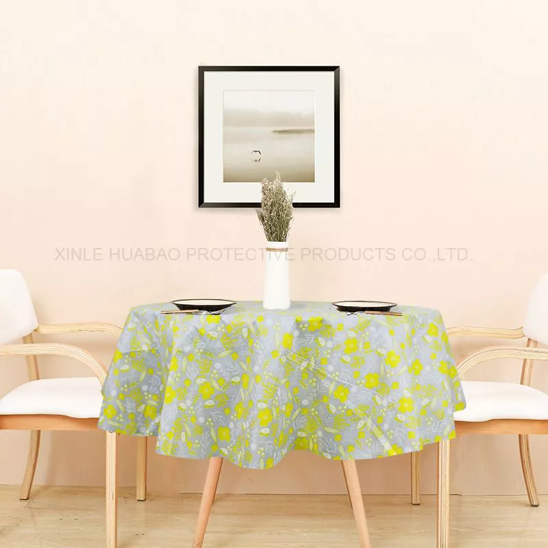 2022 Hot Sell Waterproof Tablecloth Merry Christmas Table Cloth Waterproof tablecloth for Home Party Hotel Hx-1090