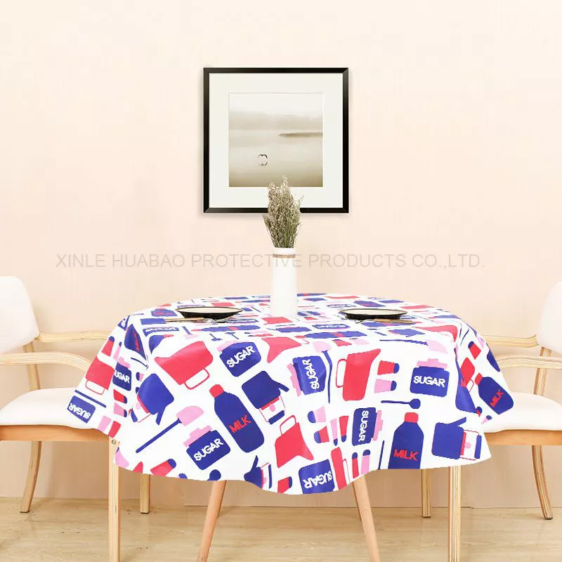 2022 Hot Sell Waterproof Tablecloth Merry Christmas Table Cloth Waterproof tablecloth for Home Party Hotel Hx-1161