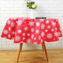 2022 Hot Sell Waterproof Tablecloth Merry Christmas Table Cloth Waterproof tablecloth for Home Party Hotel Hx-1166