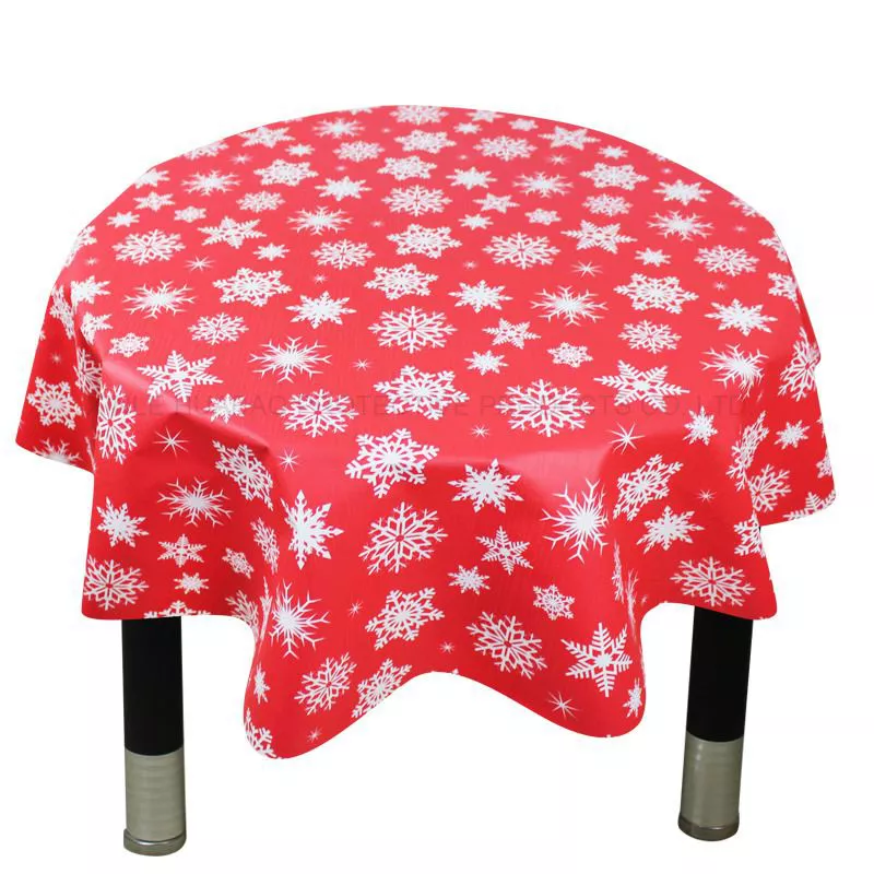 2022 Hot Sell Waterproof Tablecloth Merry Christmas Table Cloth Waterproof tablecloth for Home Party Hotel Hx-1166