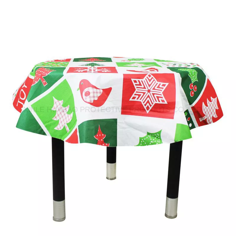 2022 Hot Sell Waterproof Tablecloth Merry Christmas Table Cloth Waterproof tablecloth for Home Party Hotel Hx-1168