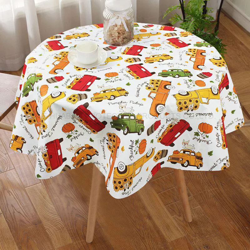 2022 Hot Sell Waterproof Tablecloth Merry Christmas Table Cloth Waterproof tablecloth for Home Party Hotel Hx-1172