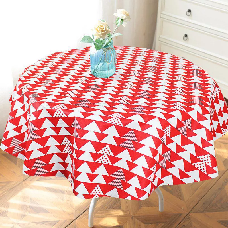 2022 Hot Sell Waterproof Tablecloth Merry Christmas Table Cloth Waterproof tablecloth for Home Party Hotel Hx-1176