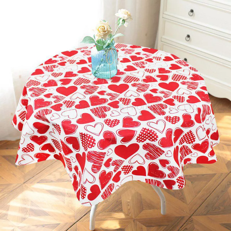 2022 Hot Sell Waterproof Tablecloth Merry Christmas Table Cloth Waterproof tablecloth for Home Party Hotel Hx-1252