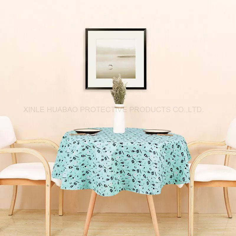 2022 Hot Sell Waterproof Tablecloth Merry Christmas Table Cloth Waterproof tablecloth for Home Party Hotel Hx-1296