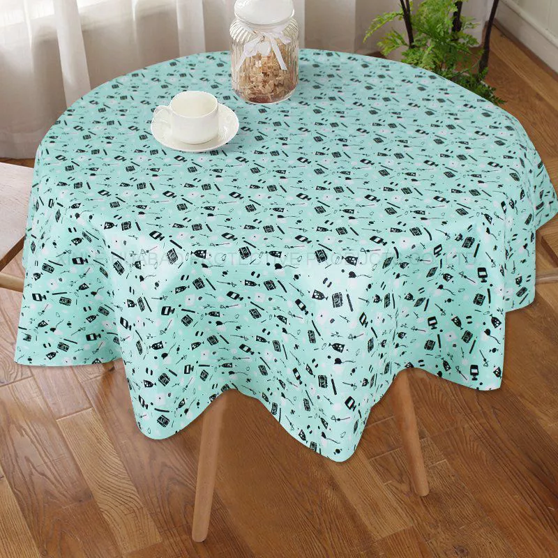 2022 Hot Sell Waterproof Tablecloth Merry Christmas Table Cloth Waterproof tablecloth for Home Party Hotel Hx-1296