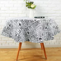 2022 Hot Sell Waterproof Tablecloth Merry Christmas Table Cloth Waterproof tablecloth for Home Party Hotel Hx-1321